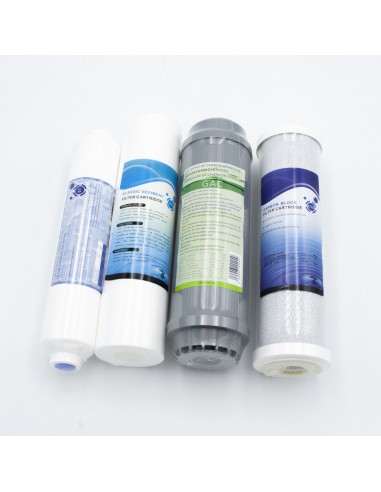 Filtros osmosis 10" kit 4 filtros HW osmosis...