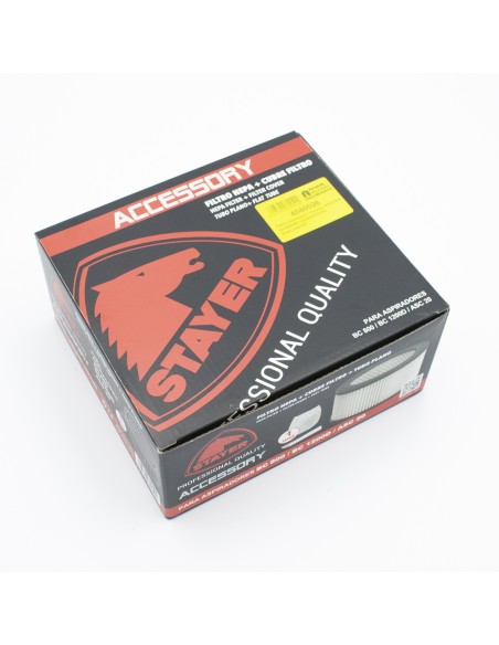 Filtro aspirador cenizas STAYER BC800/BC1200D/ASC20 8190.000157