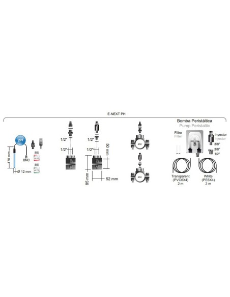 Clorador salino ASTRAL E-Next 12 + control PH 74945 (12gr/h)