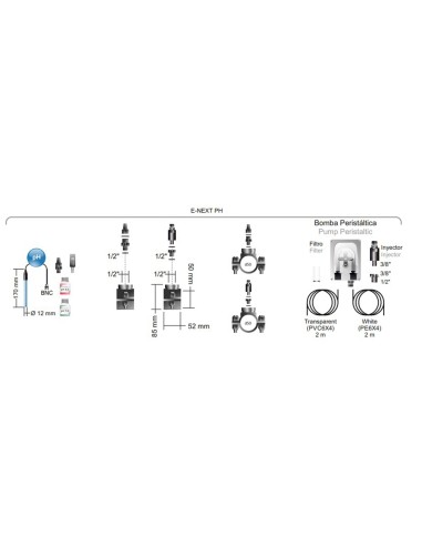 Clorador salino ASTRAL E-Next 30 + control PH...