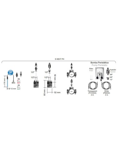 Clorador salino ASTRAL E-Next 40 + control PH...