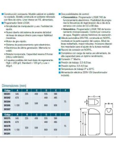 Descalcificador volumetrico ATH Compact 700/030/V 30 lt...