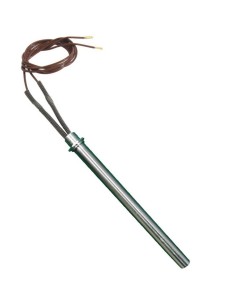 Resistencia estufa pellets 350w reborde L.160mm D.12.5mm... 2