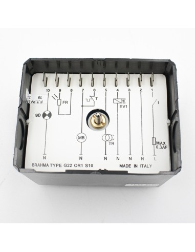 Centralita quemador BRAHMA G 22 S10 TW10 TS10...