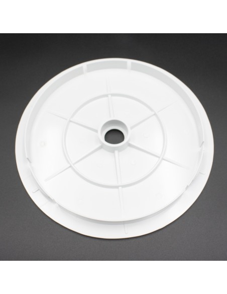 Tapa skimmer piscina CORAL circular mod pequeña 18002059 blanca (QP, PQS)