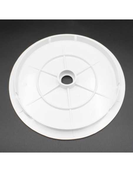 Tapa skimmer piscina CORAL circular pequeña 18002059 blanca (QP, PQS)