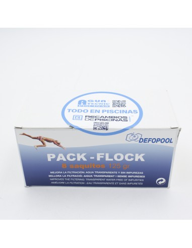 Floculante saquitos COMPLET POOL caja 8 cartuchos T-40gr P010018-001