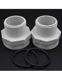 Racord filtro piscina HAYWARD pasamuros 2"     (juego...