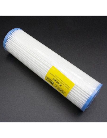 Cartucho descalcificador 93/4" plisado lavable 5 micras