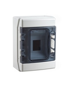 Caja interruptores con tapa transparente - 4 elementos IP65