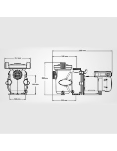 Bomba piscina ZODIAC E30iQ 100 1.00cv mf velocidad... 2