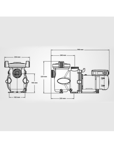 Bomba piscina ZODIAC E30iQ 100 1.00cv mf...