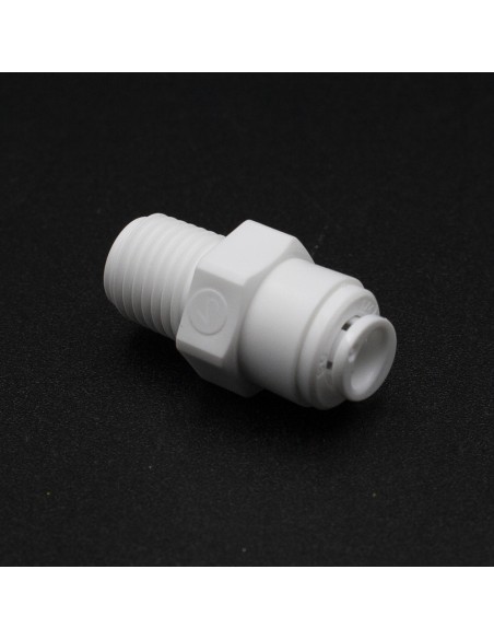 Entronque osmosis TUBING rosca M-H tubo   1/8"-1/4"