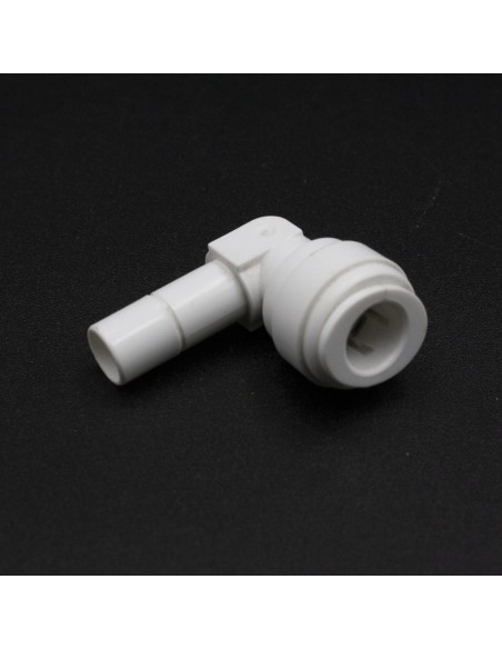 Codo TUBING mixto H-M tubo-espiga 3/8"-3/8" rapida