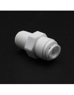 Entronque osmosis TUBING rosca M-H tubo  1/4" -1/4"