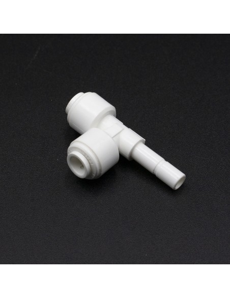 Te TUBING mixta H-M-H 1/4" (rapida-espiga-rapida)