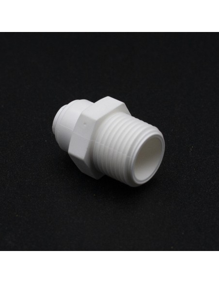 Entronque osmosis TUBING rosca M-H tubo  3/8"-1/4"