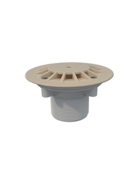 Boquilla fondo piscina hormigon ASTRAL impulsion/aspiracion ABS 2"ext 50mm int 00303CL030 - Beige