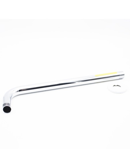 Brazo rociador ducha ADF horizontal L.300mm 1/2" circular FOBRA0025
