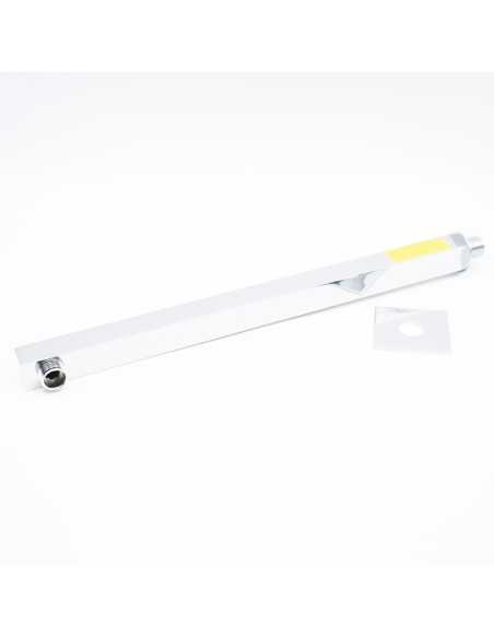 Brazo rociador ducha ADF horizontal mod Star L.400mm ½" cuadrado 25x25mm GRCOM6140