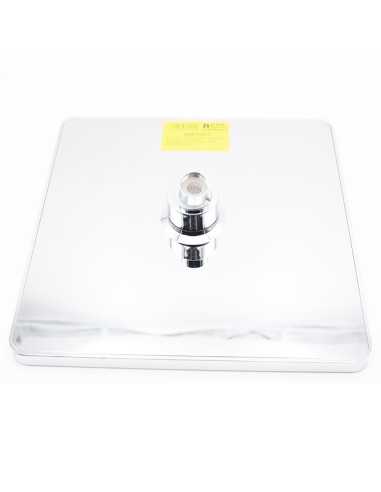 Rociador ducha piscina ADF cuadrado 250x250mm...
