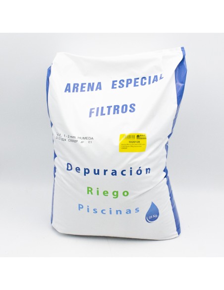 Arena filtro piscina ATP silex 1.0-2.0mm 25kg humedad C0092P