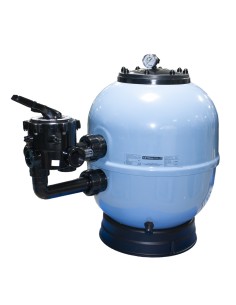 Filtro piscina ASTRAL Ice azul 600mm 14m3/h c/valvula...