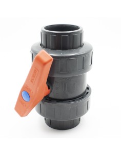 Valvula bola PVC-U H-H   63mm PN16 CEPEX serie Standar...