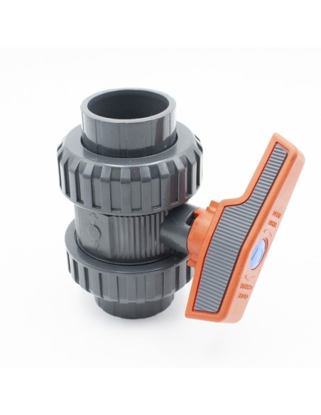 Valvula bola PVC-U H-H   50mm PN16 CEPEX serie STD 36505 (presion)