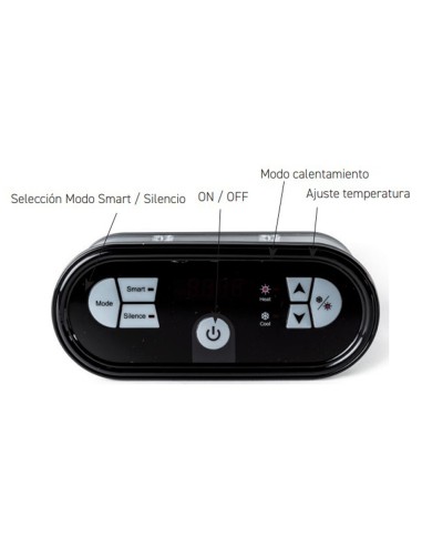 Bomba calor piscinas POOLSTYLE Step Inverter...