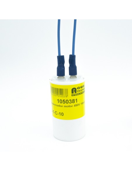Condensador 16mf    450V arranque motor