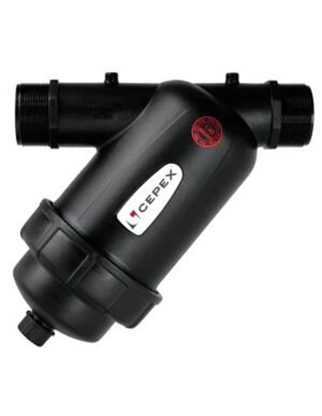 Filtro agua riego CEPEX malla M-M 1½"   sin valvula 04133