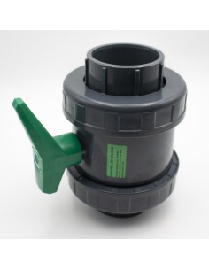 Valvula bola PVC-U H-H   90mm PN10 CH PE 1010091 (presion) 2