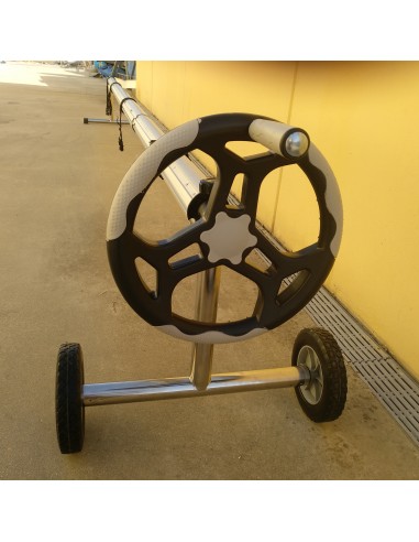 Enrollador manta termica piscina D.100mm...